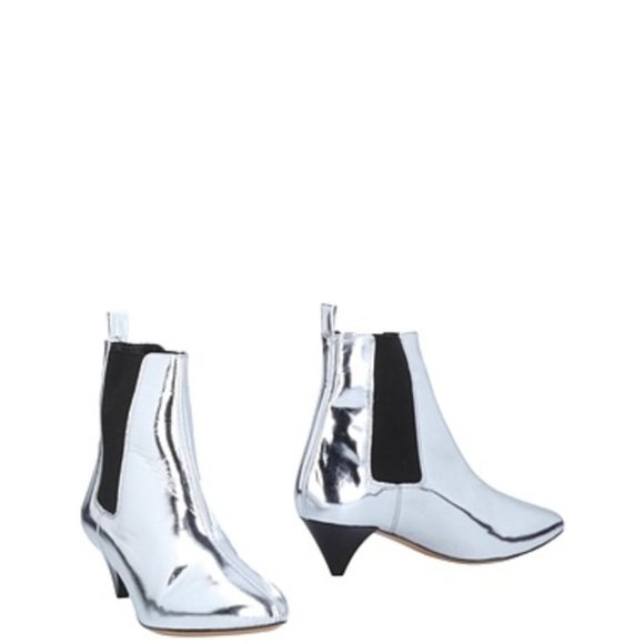 ISABEL MARANT Dawell Pointed Toe Ankle Boots - Picture 15 of 15